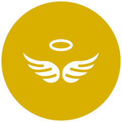 Vector Design Angel Icon Style