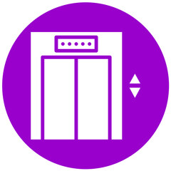 Vector Design Elevator Icon Style