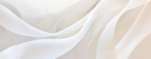 Fototapeta premium Abstract Background Pattern on a Pure White Background, Suitable for Web Design, Poster Backgrounds, or Decorative Art, Adding Minimalist yet Artistic Visual Elements to Various Design Projects. Flowi
