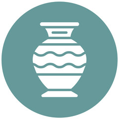 Vector Design Vase Icon Style