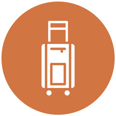 Vector Design Luggage Icon Style
