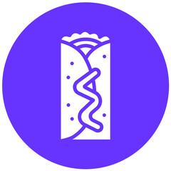 Vector Design Chimichanga Icon Style