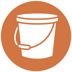 Vector Design Pail Icon Style