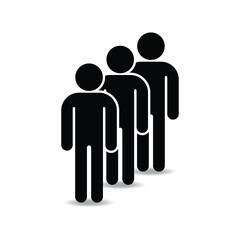  group 3 people icon march