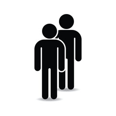  2 group people icon