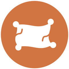 Vector Design Pillow Icon Style