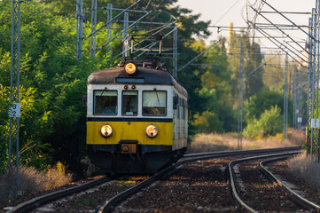 Passenger train.  © Tomasz Warszewski