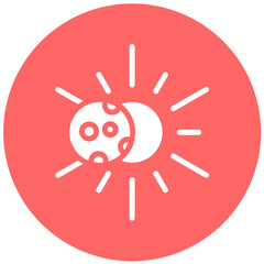 Vector Design Eclipse Icon Style