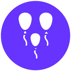 Vector Design Ballons Icon Style