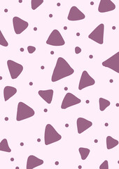 seamless background with hearts