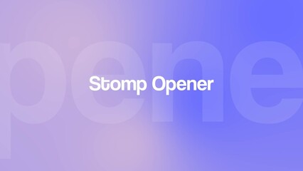 Gradient Stomp Intro