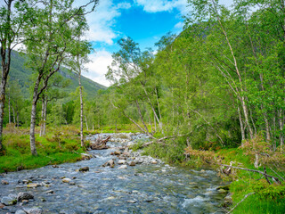 Naturparadies Eidslandet in Norwegen