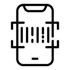 barcode Line Icon