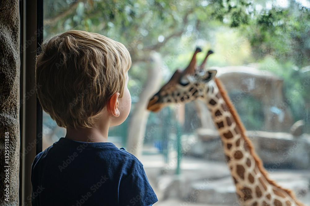 Poster ai generated image of a zoologist studying animal behavior generative ai image