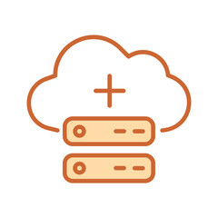 Obraz premium Infrastructure as a Service Vector Icon