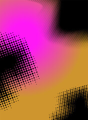 Colorful abstract template blend vivid hues and textures in a dynamic display