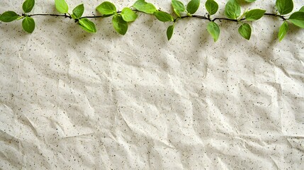 The biodegradable seed paper border beautifully embodies a heartfelt commitment to sustainability, turning invitations and crafts into sentimental expressions