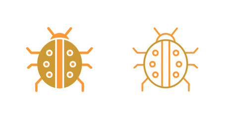 Lady Beetle Icon Design