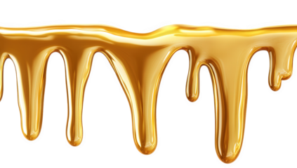 smooth golden syrup or honey dripping down in a glossy viscous manner highlighting its texture and sheen it conveys a sense of richness and sweetness often associated with food or culinary uses
