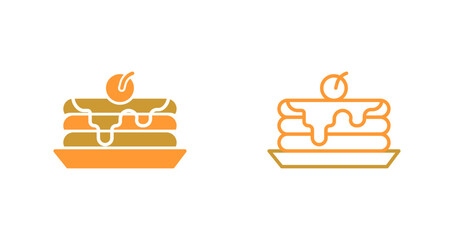 Pancakes Icon Design
