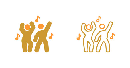 Music and Dance Icon Design
