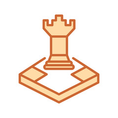 Strategy Game Vector Icon