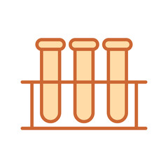 Test Tube Rack Vector Icon
