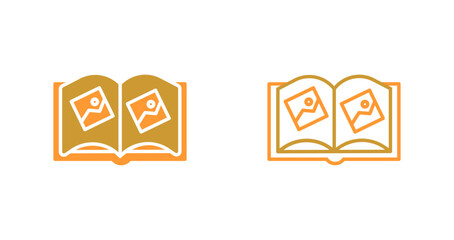 Memory Book Icon Design
