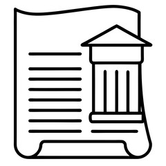 vector illustration of a white house icon