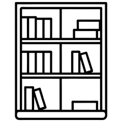 bookshelf with books