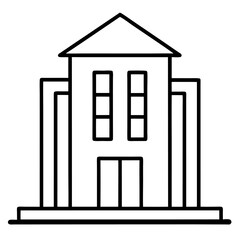 vector illustration of a house icon