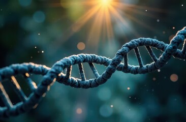 Exploration of DNA structure under sunlight with advanced AI technology