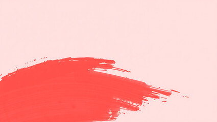 Red Paint Texture Abstract Art Background - Vibrant Designer Brushstroke Canvas for Creative Illustrations