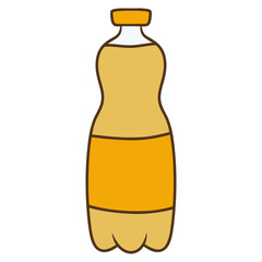 bottle of vegetable oil