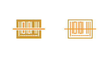 Barcode Shipping Icon Design