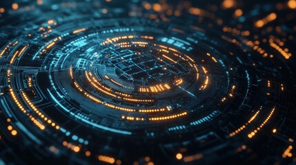 Futuristic Circular Interface (2)
