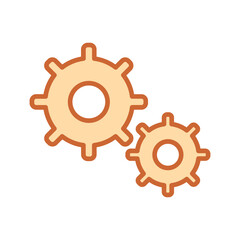 Gears Vector Icon