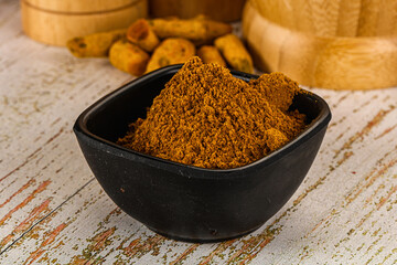 Indian cuisine - curry powder for culinary