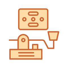 Morse Code Vector Icon