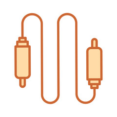 Audio Cable Vector Icon