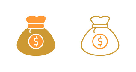 Money Bag Icon Design