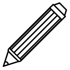 pen and pencil vector illustration
