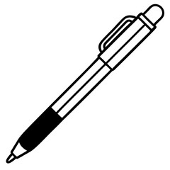 pen and pencil vector illustration