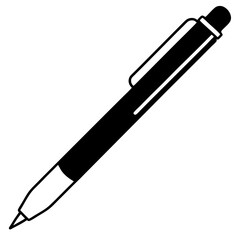 vector illustration of a pen