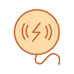Wireless Charger Vector Icon
