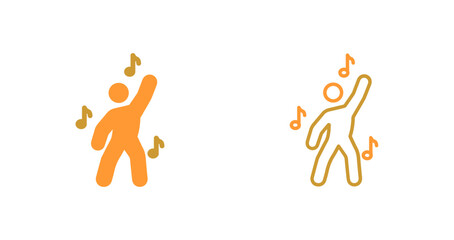 Music and Dance Icon Design