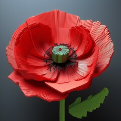 red hibiscus flower