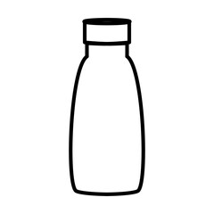 outline style bottle vector images collection