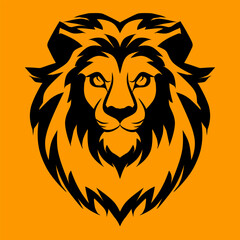 lion head vector