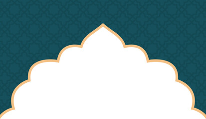 Islamic Border Frame Decoration